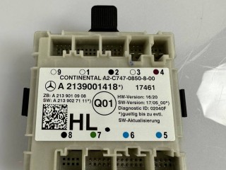 модуль управления двери Mercedes-Benz S-Класс W222 [рестайлинг] 2018, 2.9 л., OM 656.929, дизель, АКПП, седан, задний привод, правый руль, A2139001418