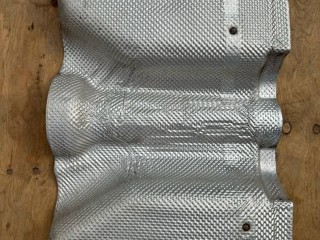 тепловой экран глушителя Alfa Romeo 2017, 2.0 л., бензин, АКПП, серый, полный привод, 50547972