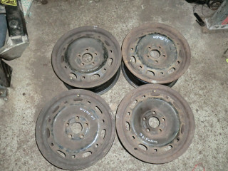 диск штампованный Skoda Fabia 1 поколение (6Y) 2001, 6JX14H2ET43