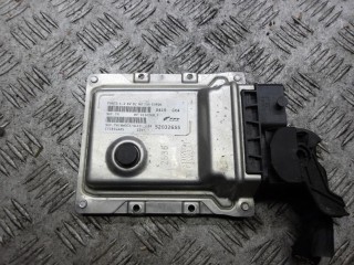 блок управления двигателем Fiat Punto 2 поколение [рестайлинг] 2006, 1.2 л., бензин, МКПП, хетчбэк 5 дв., 52032655