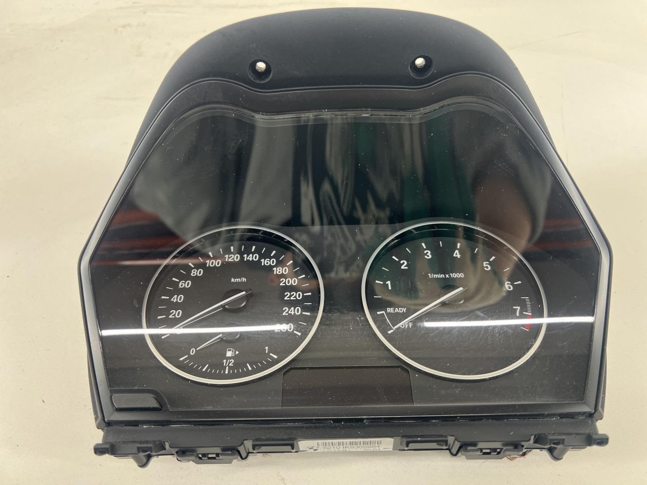 щиток приборов (приборная панель) BMW 2 серия Active Tourer F45 2014, 1.5 л., B38 A15 A, бензин, АКПП, black sapphire metallic (475), хетчбэк 5 дв., правый руль, 62109285592 - фото №1