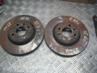 диск тормозной передний Renault Megane 1 поколение 1997, 1.9 л., дизель