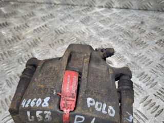 суппорт передний левый Volkswagen Polo 3 поколение [рестайлинг] 2001, 1.4 л., дизель, 5МКПП, хетчбэк 5 дв.