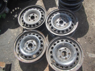 диск штампованный Volkswagen Touran 1 поколение 2005, 6JX15H2ET47