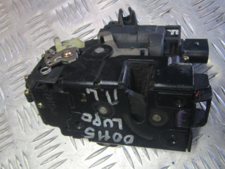 замок двери передней левой Volkswagen Lupo 1 поколение 2001, 1.4 л., бензин, МКПП, хетчбэк 5 дв.