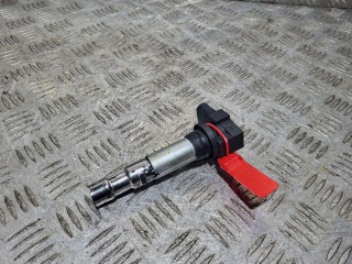 катушка зажигания Volkswagen Golf 4 поколение 2000, 1.4 л., AXP, бензин, 5МКПП, черный, хетчбэк 5 дв., 036905715A