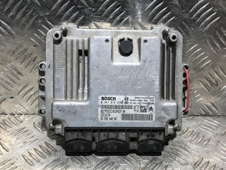 блок управления двигателем Peugeot Partner 1 поколение [рестайлинг] 2007, 1.6 л., дизель, МКПП, минивэн, 0281012620, 9663944680, EDC16C34