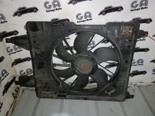 вентилятор радиатора Renault Megane 2 поколение 2003, 1.6 л., бензин, 5МКПП, хетчбэк 3 дв.