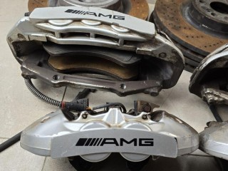 комплект тормозов Mercedes-Benz C AMG W204 2009, 6.3 л., бензин, АКПП, серый, седан, задний привод, A2044211611