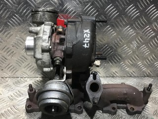 турбина Audi A6 4F/C6 2007, 2.0 л., BRE, дизель, 6МКПП, черный, седан, GT1749VA, 03G145702F, 758219-2