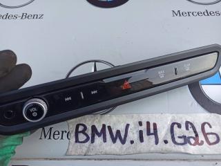 панель управления магнитолой BMW i4 G26 2022, электро, АКПП, 5A63F19