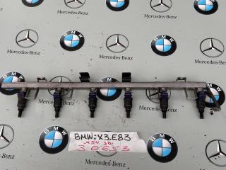 топливная рампа BMW X3 E83 2006, M54 B30 (306S3), 7541454, 1439800