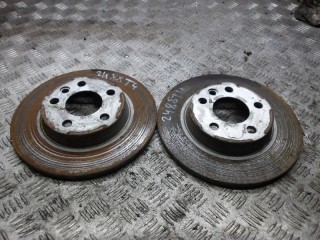 диск тормозной задний Volkswagen Transporter T4 1992, 2.4 л., дизель, МКПП, микроавтобус