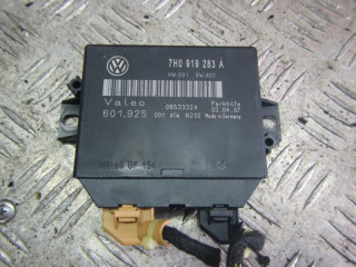 блок управления парктрониками Volkswagen Polo 4 поколение [рестайлинг] 2007, 1.4 л., бензин, МКПП, хетчбэк 5 дв., 7H0919283A