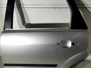 дверь задняя левая Ford Focus 2 поколение 2005, 1.6 л., i, HWDA, бензин, 5МКПП, серебристый, универсал, передний привод