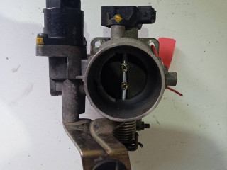 заслонка дроссельная Renault Megane 1 поколение 1996, 1.6 л., K7M 690, бензин, 5МКПП, серебро, хетчбэк 5 дв., PIERBURG