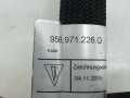 плюсовой провод аккумулятора Porsche 2022, 2.9 л., бензин, АКПП, внедорожник 5 дв., 95B971226Q - фото №16