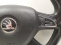 руль Skoda Octavia 3 поколение (A7) 2014, 5E0419091R, 5E0880201A - фото №6