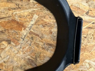 воздуховод (дефлектор) радиатора Toyota 2023, 2.8 л., 1GD-FTV, дизель, АКПП, чёрный, пикап, полный привод, правый руль