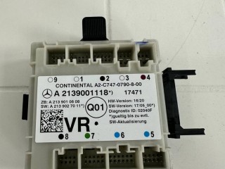 модуль управления двери Mercedes-Benz S-Класс W222 [рестайлинг] 2018, 2.9 л., OM 656.929, дизель, АКПП, седан, задний привод, правый руль, A2139001118