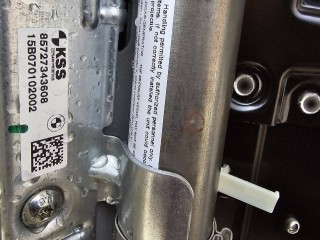 подушка безопасности боковая (шторка) BMW 2016, бензин, АКПП, белый, задний привод, 85727343608