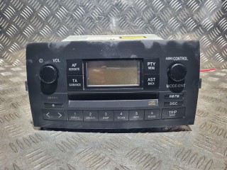 магнитола Toyota Corolla Verso 1 поколение E121 2001, 2.0 л., 1CD-FTV, дизель, 5МКПП, минивэн, 8612013060B0