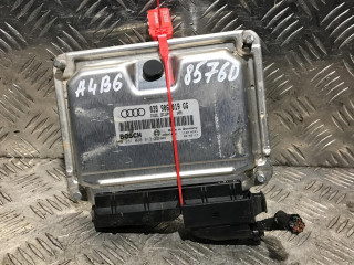 блок управления двигателем Audi A4 B6 2002, 1.9 л., дизель, МКПП, 038906019GG, 0281010813