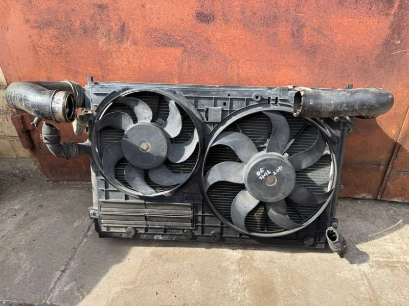 кассета радиаторов Volkswagen Passat B6 2007, 2.0 л., дизель, 3C0121253Q, 3C0145805P, 1K0121207AT, 879747V, 1K0121205AB - фото №1