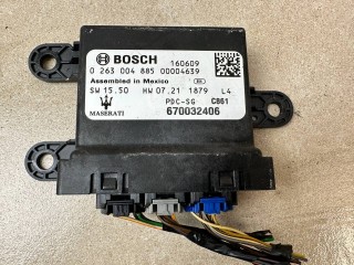 блок управления парктрониками Maserati Levante 1 поколение 2017, 3.0 л., бензин, АКПП, белый, внедорожник 5 дв., полный привод, 670032406