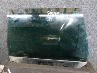 стекло двери задней левой Volkswagen Sharan 1 поколение [рестайлинг] 2003