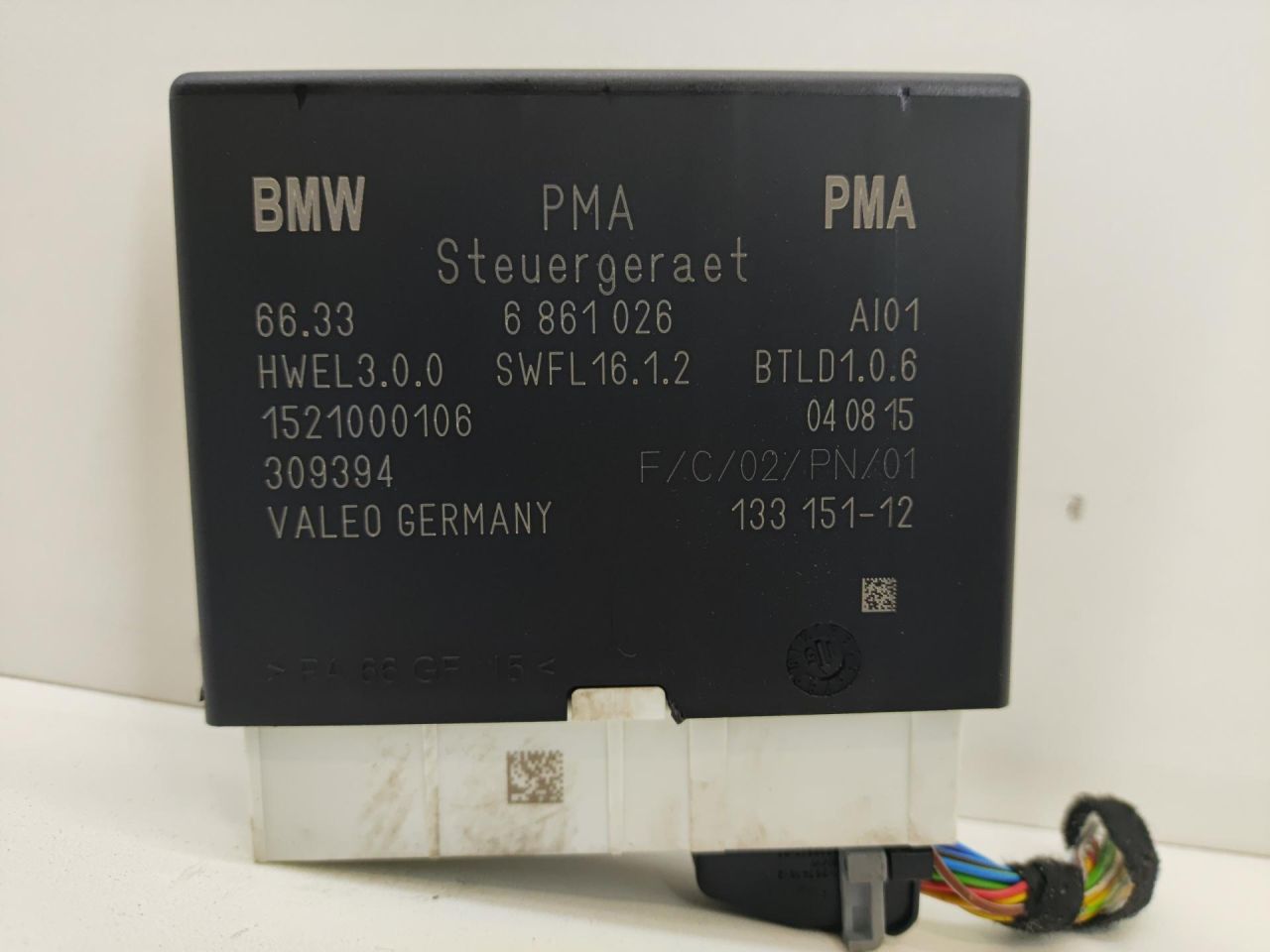 блок управления парктрониками BMW 2 серия Active Tourer F45 2015, 2.0 л., B48 A20 A, 6861026, 66209306408 - фото №1