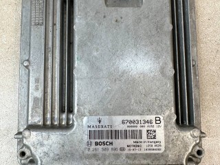 блок управления двигателем Maserati Levante 1 поколение 2017, 3.0 л., бензин, АКПП, белый, внедорожник 5 дв., полный привод, 670031346