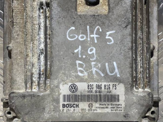 блок управления (другие) Volkswagen Golf 5 поколение 2004, 1.9 л., дизель, 5МКПП, черный, хетчбэк 5 дв., 0281011955