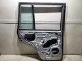 дверь задняя левая Hyundai Terracan 1 поколение [рестайлинг] 2006, 2.9 л., дизель, МКПП, серебристый, внедорожник 5 дв. - фото №4