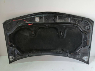 капот Renault Megane 2 поколение 2003, 1.6 л., K7M 704, бензин, 5МКПП, черный, хетчбэк 3 дв.