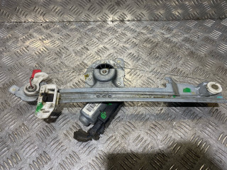 стеклоподъемник электрический задний левый Renault Scenic 2 поколение 2004, 1.6 л., бензин, минивэн