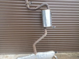 глушитель Volkswagen Touran 1 поколение 2005, 1K0253611C, 1K0253411B