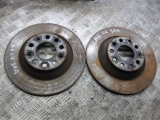 диск тормозной задний Audi A6 4F/C6 2007, 3.0 л., дизель, АКПП, универсал