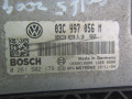 блок управления двигателем Volkswagen Golf 4 поколение 2004, 1.6 л., бензин, МКПП, хетчбэк 5 дв., 03C997056M - фото №3
