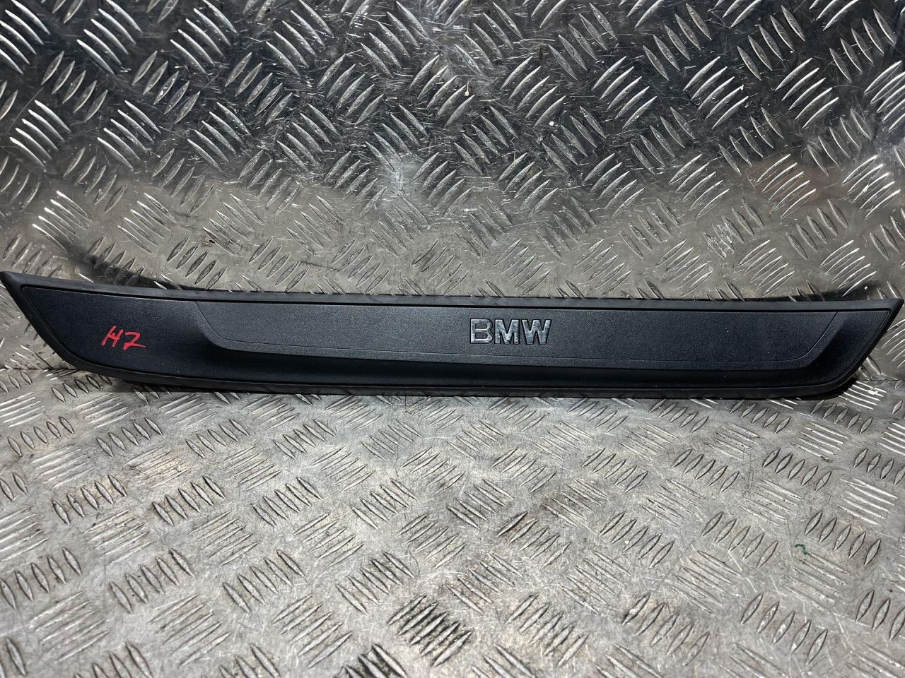 накладка на порог внутренняя BMW X1 E84 2011, 3.0 л., N52 B30 A, бензин, АКПП, внедорожник 5 дв., полный привод, 844-06, 8047746-02 - фото №1