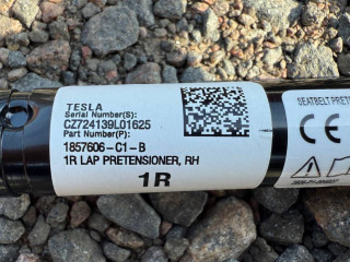 преднатяжитель ремня безопасности Tesla Model Y 1 поколение (2020 - 2026), 1857606-C1-B, 1857606