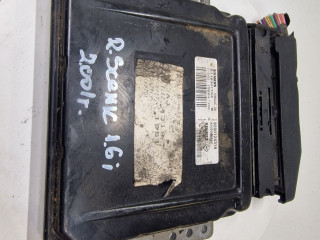 блок управления двигателем Renault Scenic 1 поколение [рестайлинг] 2001, 1.6 л., бензин, 8200124318, S118301104B