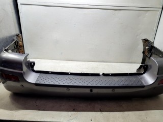бампер задний Hyundai Terracan 1 поколение [рестайлинг] 2006, 2.9 л., дизель, МКПП, серебристый, внедорожник 5 дв.