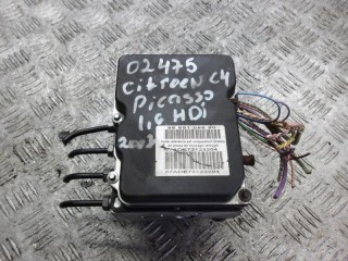 блок ABS Citroen C4 Grand Picasso 1 поколение 2007, 2.0 л., дизель, АКПП, минивэн, 9660934580, 9665106680