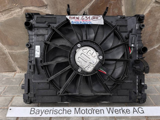 кассета радиаторов BMW 5 серия G30/G31 2018, 2.0 л., B48 B20 A, бензин, задний привод, правый руль, 8480984, 7953401, 8686163