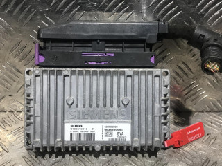 блок управления двигателем Peugeot 206 1 поколение 2000, 1.4 л., KFX (TU3JP), бензин, АКПП, хетчбэк 5 дв., 1209263000, S108518010D, 9638399580, 7700103419