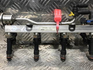 форсунка Opel Astra J 2012, 1.4 л., бензин, 5МКПП, хетчбэк 5 дв., 0280158205, 0280151267, 55577580