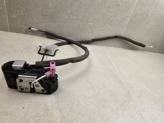 замок двери передней левой Infiniti G 4 поколение [рестайлинг] 2013, 3.7 л., VQ37VHR, бензин, АКПП, черный, кабриолет, задний привод, 80501-JJ90A