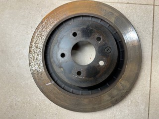 диск тормозной задний Infiniti G 4 поколение [рестайлинг] 2013, 3.7 л., VQ37VHR, бензин, АКПП, черный, кабриолет, задний привод, 43206JK600