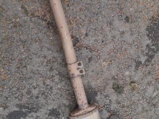 глушитель Porsche Macan 1 поколение 2014, 3.0 л., дизель, 4H0131703P